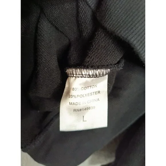 Preme Prism Rainbow Embroidered Crew Neck Pullover Sweatshirt Black Men's Large - Picture 5 of 11